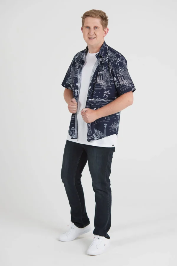 Shirts-BLANK SPACE LABEL WILLIAM PARTY SHIRT PRINT