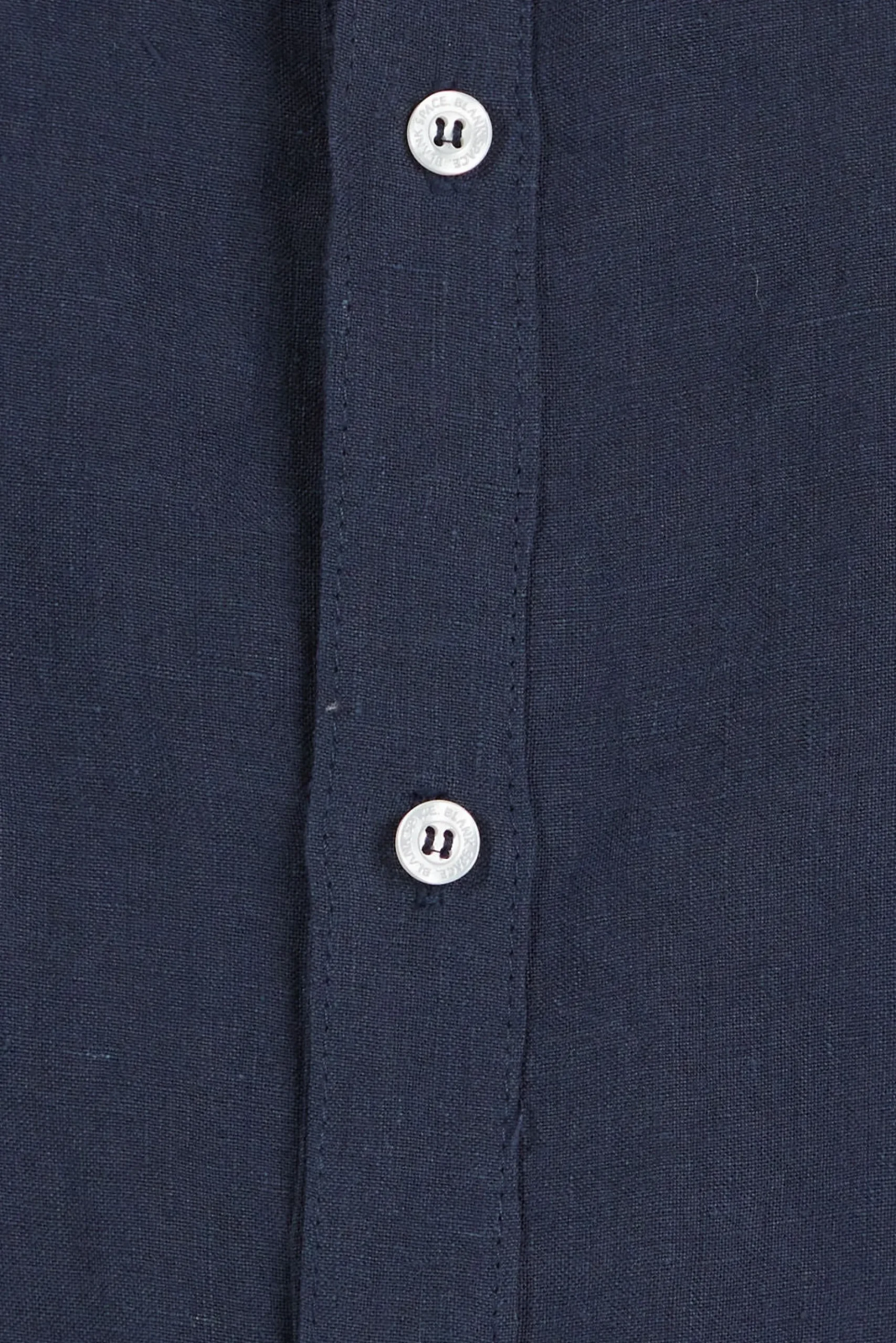 blank_space_label_william_5-2.webp Shirts-BLANK SPACE LABEL WILLIAM LINEN SHIRT NAVY