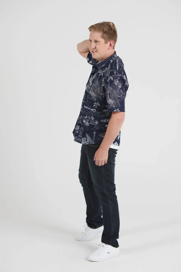 Shirts-BLANK SPACE LABEL WILLIAM PARTY SHIRT PRINT