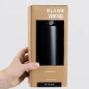 Drink Bottles-BLANK WKND. CERAMIC BOTTLE - JET BLACK