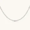 925 Sterling Silver | Jewellery-BLANK SPACE. CABLE CHAIN NECKLACE