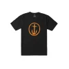 Shirts-CAPTAIN FIN OG LOGO TEE - BLACK
