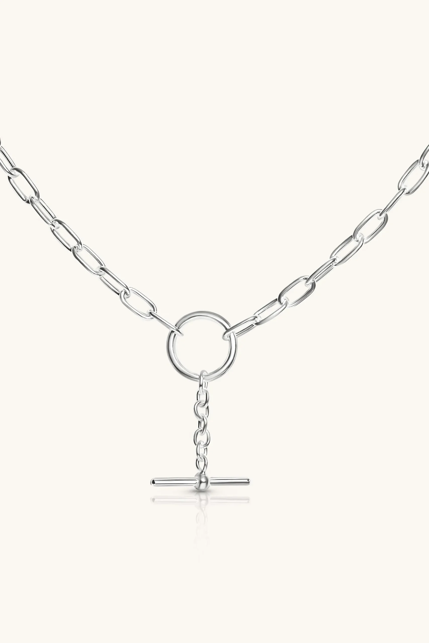 classic_fob_necklace_0.webp 925 Sterling Silver | Jewellery-BLANK SPACE. CLASSIC FOB NECKLACE