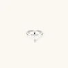 925 Sterling Silver | Jewellery-BLANK SPACE. CROSS STACKER RING