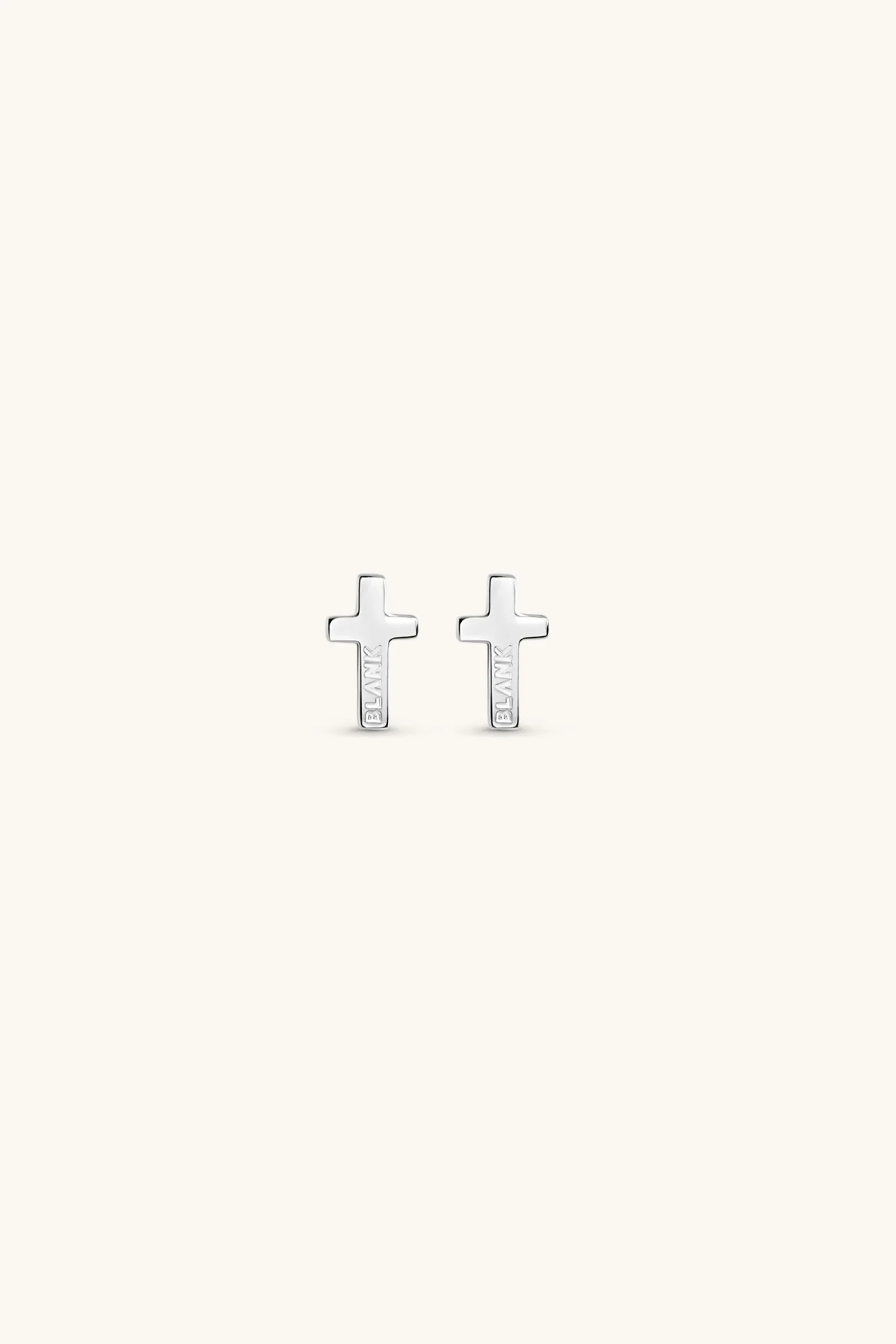 cross_stud_earrings_0.webp 925 Sterling Silver | Jewellery-BLANK SPACE. CROSS STUD EARRINGS