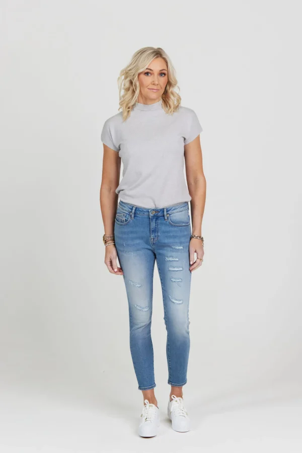 Denim-CULT OF INDIVIDUALITY ALTER EGO BOYFRIEND JEAN HADLEY