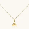 18Kt Gold Plated | Jewellery-BLANK SPACE. DAINTY WHISTLE NECKLACE 18KT GOLD