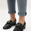 Footwear-DJANGO & JULIETTE VISERYS LOAFER BLACK LEATHER