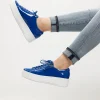 Footwear-DJANGO & JULIETTE WOLFIE SNEAKERS - COBALT