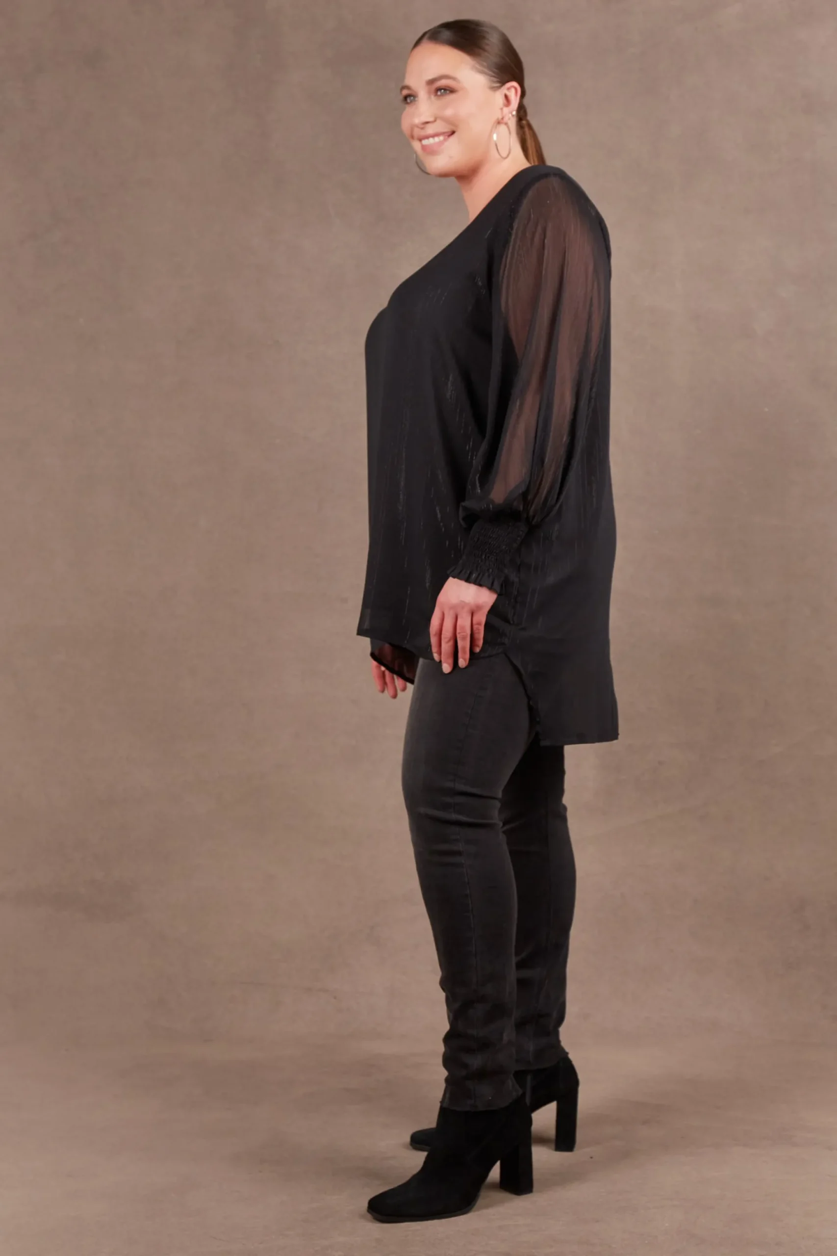 ebive_bantu_top_ebony_2.webp Shirts & Tops-EB&IVE BANTU TOP EBONY