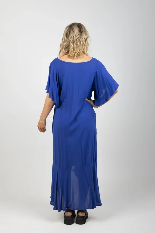 Dresses-EB&IVE ESPRIT FLUTTER MAXI COBALT