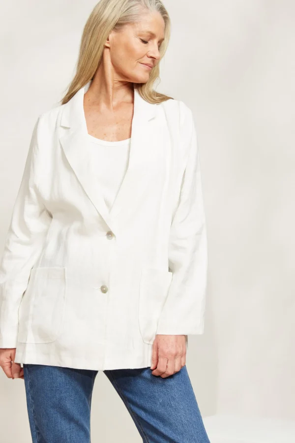 Coats & Jackets-EB&IVE HALCYON BLAZER OPAL