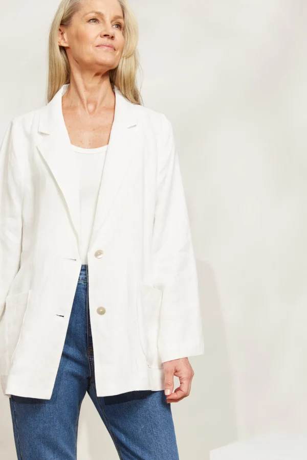 Coats & Jackets-EB&IVE HALCYON BLAZER OPAL