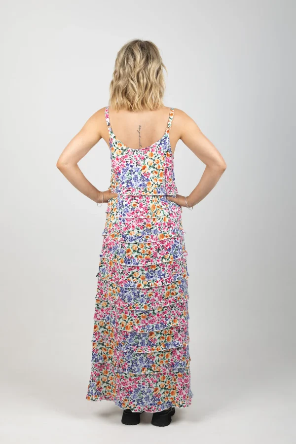 Dresses-EB&IVE LA MER FRILL MAXI FIORE