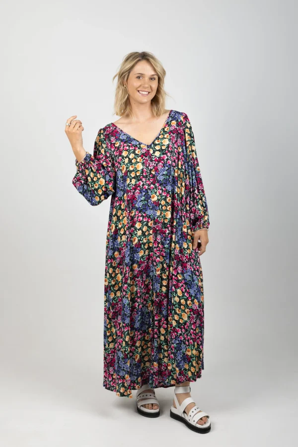 Dresses-EB&IVE LA MER MAXI BLUME