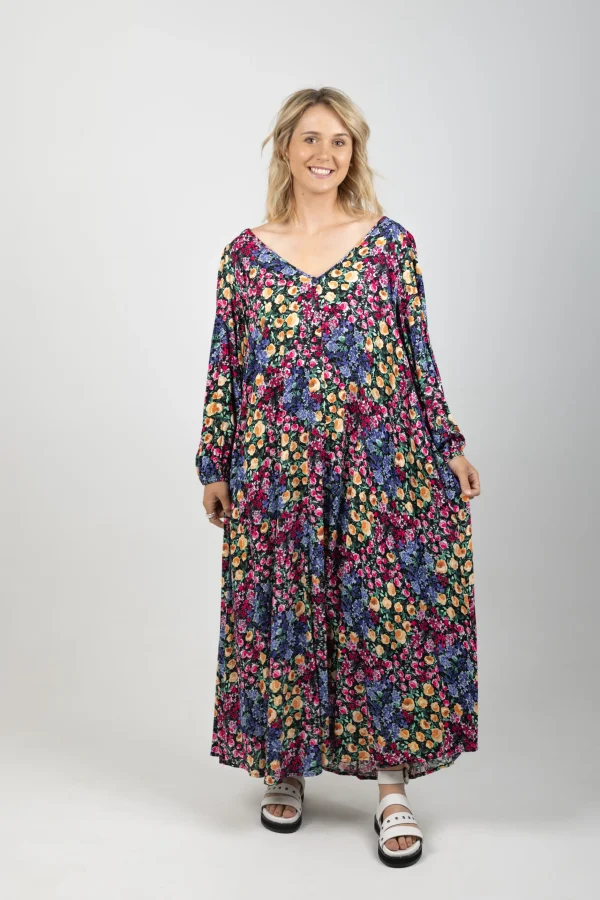Dresses-EB&IVE LA MER MAXI BLUME