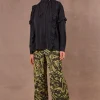 Shirts & Tops-EB&IVE MAYAN FRILL BLOUSE EBONY