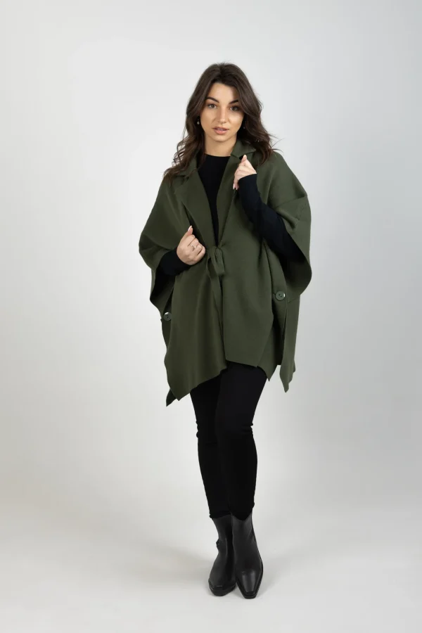 Sweaters & Knitwear-EB&IVE NAWI CAPE OLIVE