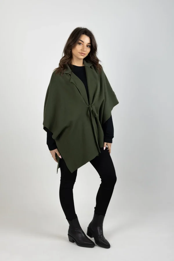 Sweaters & Knitwear-EB&IVE NAWI CAPE OLIVE