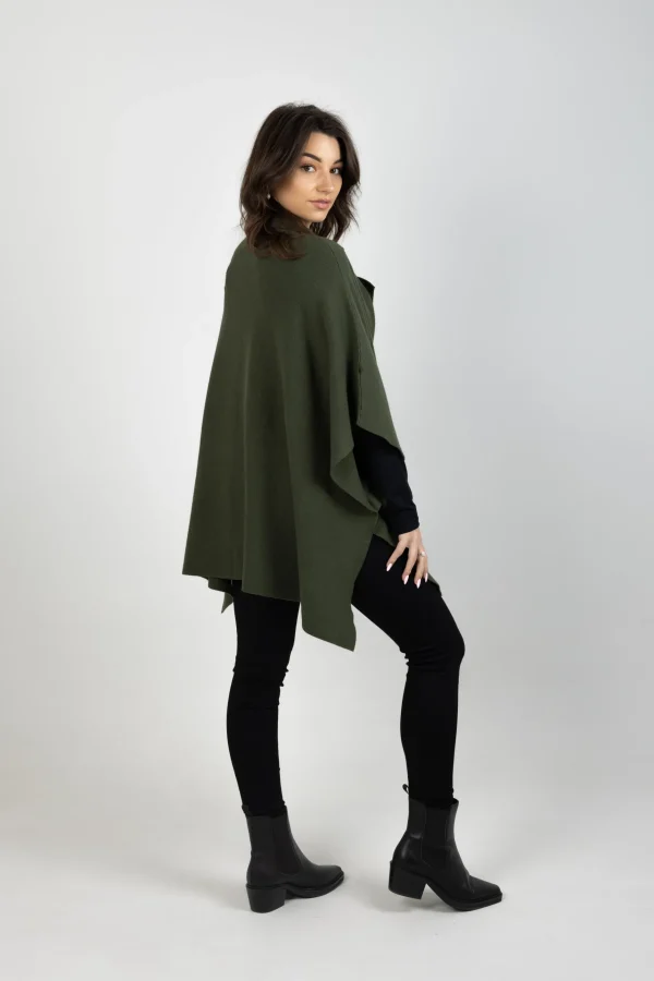 Sweaters & Knitwear-EB&IVE NAWI CAPE OLIVE
