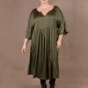 Dresses-EB&IVE NORSE REVERSIBLE DRESS ASPEN