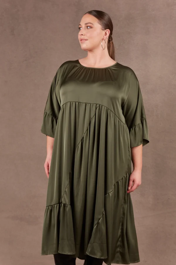 Dresses-EB&IVE NORSE REVERSIBLE DRESS ASPEN