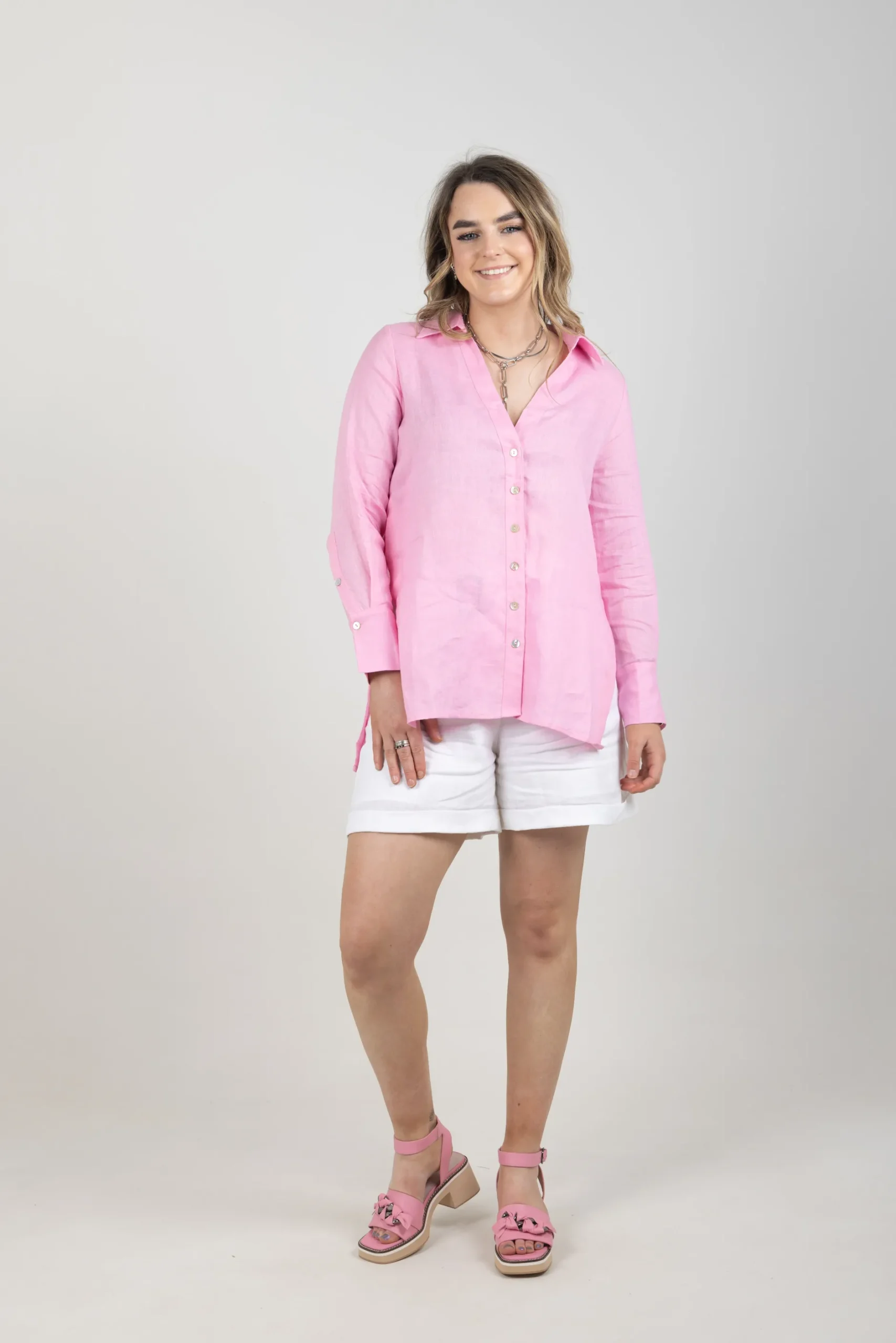 ebive_sojourn_shirt_cameo_7.webp Shirts & Tops-EB&IVE SOJOURN SHIRT CAMEO
