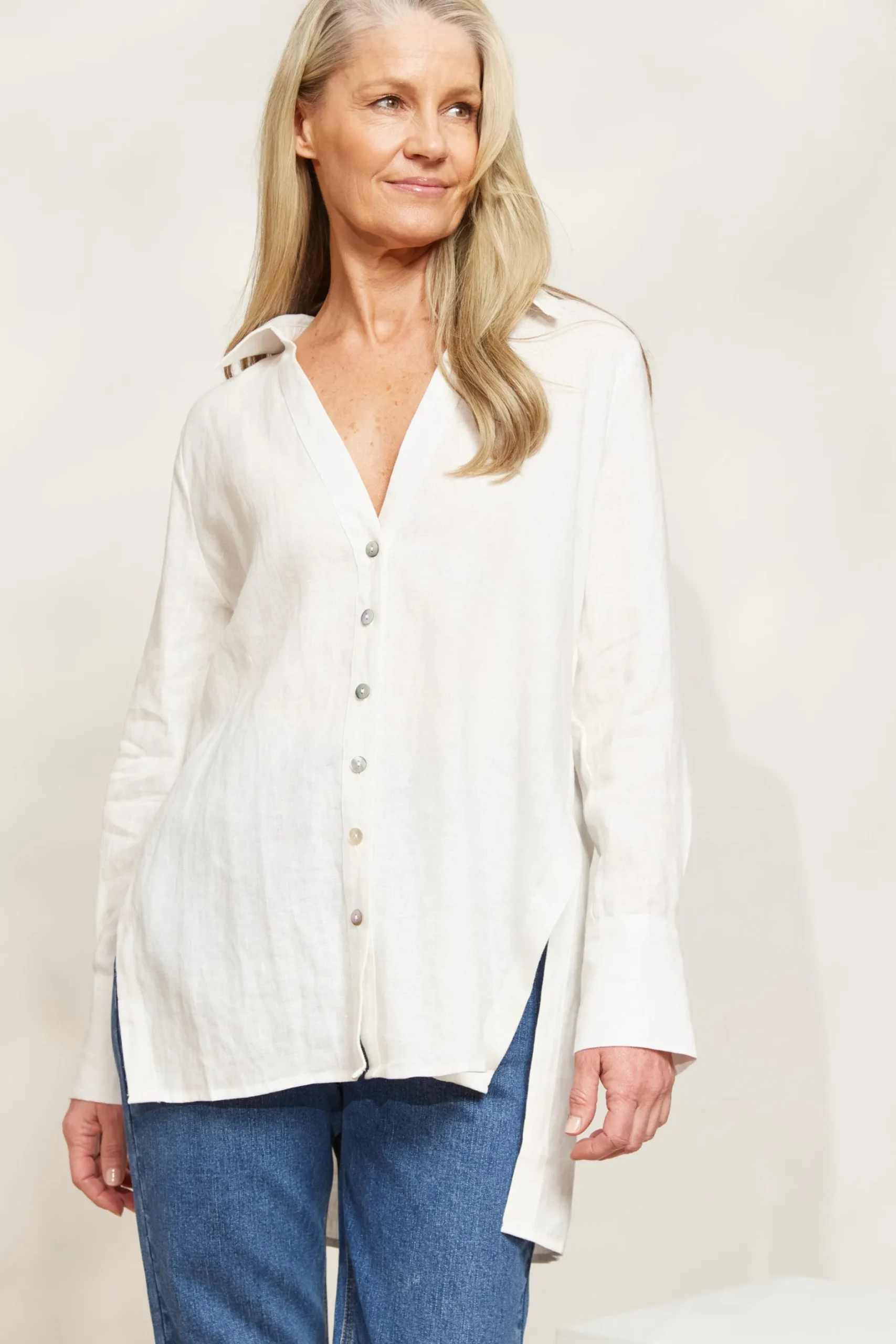 ebive_sojourn_shirt_opal_2.webp Shirts & Tops-EB&IVE SOJOURN SHIRT OPAL