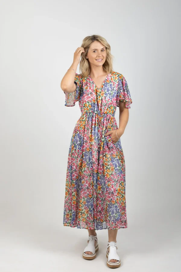 Dresses-EB&IVE SOLSTICE MAXI FIORE
