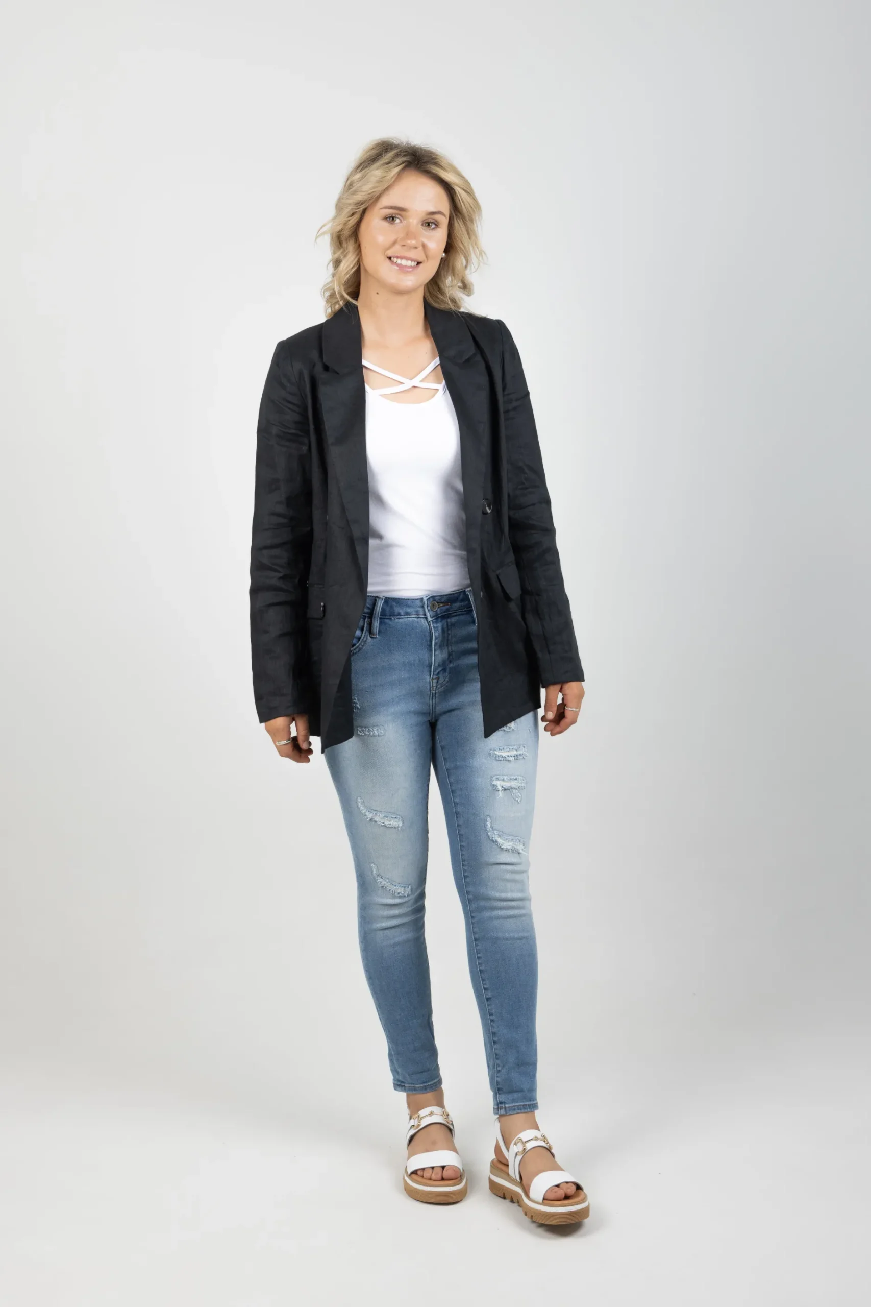 ebive_staple_nama_blazer__3-2.webp Coats & Jackets-EB&IVE STAPLE NAMA BLAZER EBONY