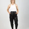 Pants-EB&IVE STAPLE PANT EBONY