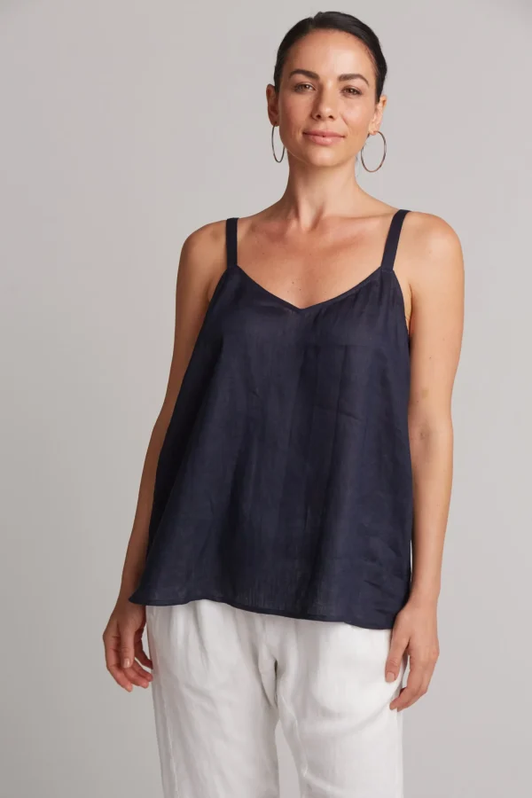 Tees & Tanks-EB&IVE STUDIO TANK NAVY