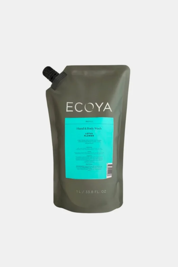 Body-ECOYA HAND & BODY WASH REFILL LOTUS FLOWER