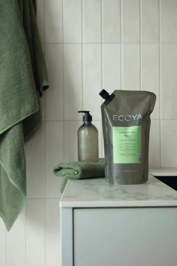 Body-ECOYA HAND & BODY WASH REFILL FRENCH PEAR