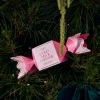 Candles & Room Fragrances-ECOYA HOLIDAY BON BON CANDLE SWEET PEA & JASMINE