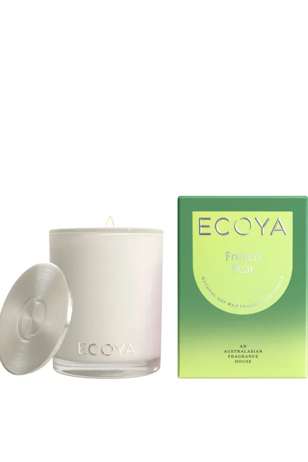 Candles & Room Fragrances-ECOYA MADISON CANDLE FRENCH PEAR