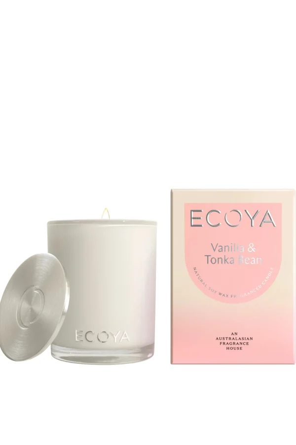 Candles & Room Fragrances-ECOYA MADISON CANDLE VANILLA & TONKA BEAN
