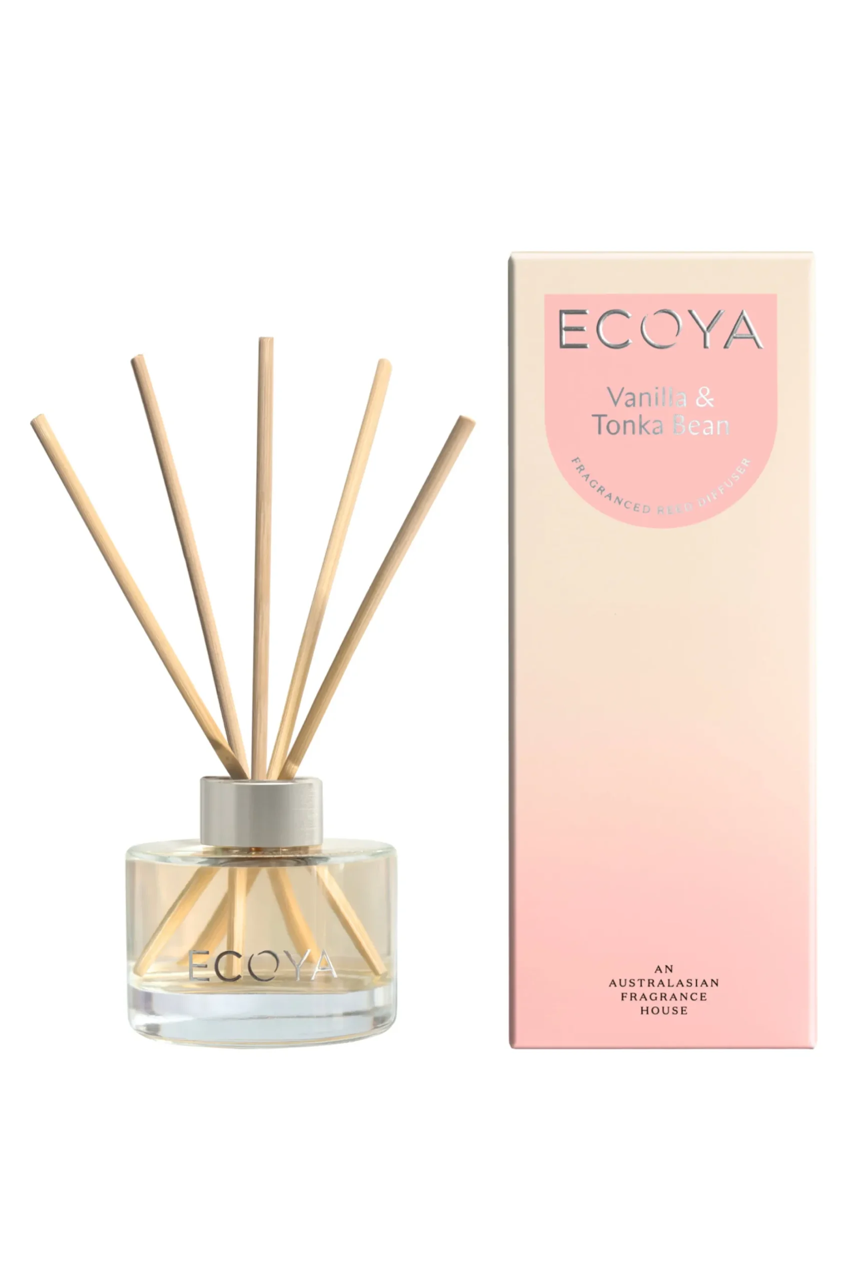ecoya_mini_reed_diffuser__0-1.webp Candles & Room Fragrances-ECOYA MINI REED DIFFUSER VANILLA & TONKA BEAN