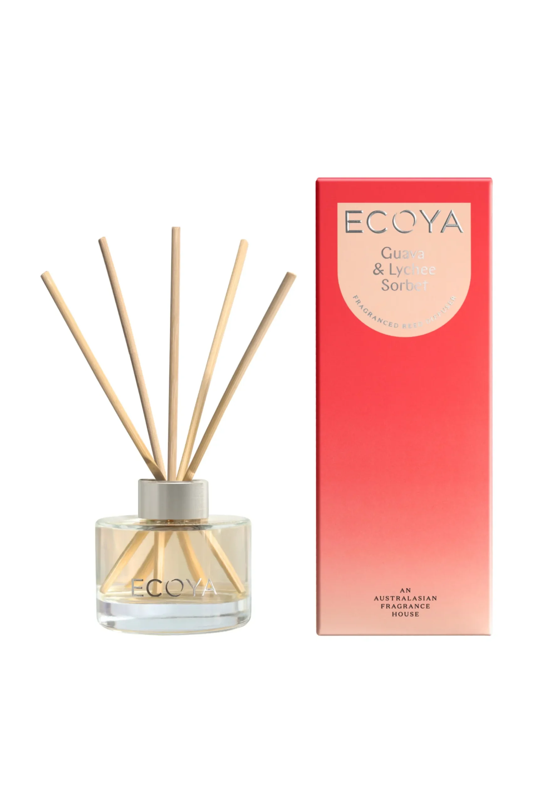 ecoya_mini_reed_diffuser__0-2.webp Candles & Room Fragrances-ECOYA MINI REED DIFFUSER GUAVA & LYCHEE SORBET