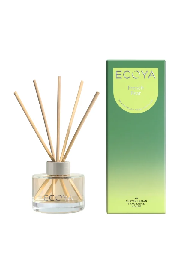 Candles & Room Fragrances-ECOYA MINI REED DIFFUSER FRENCH PEAR