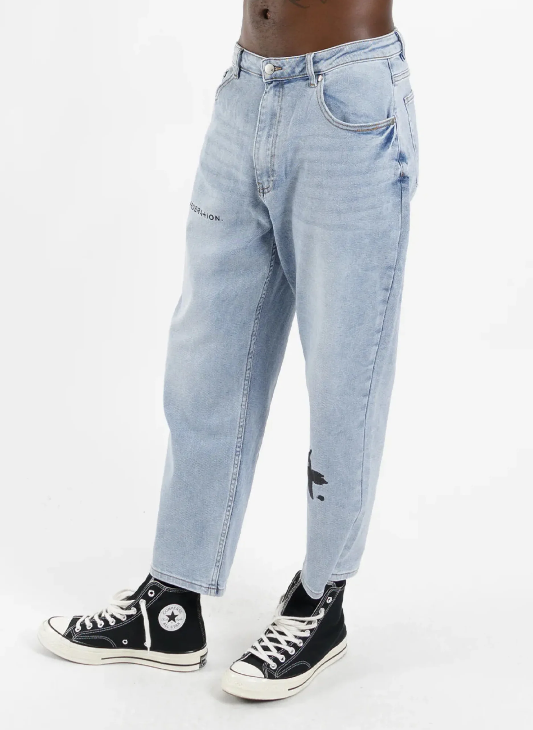 federation__take_it_easy__1.webp Denim-FEDERATION +. TAKE IT EASY JEAN TRIO WASHED BLUE