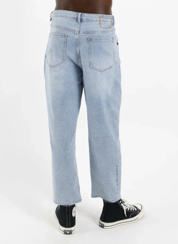 Denim-FEDERATION +. TAKE IT EASY JEAN TRIO WASHED BLUE