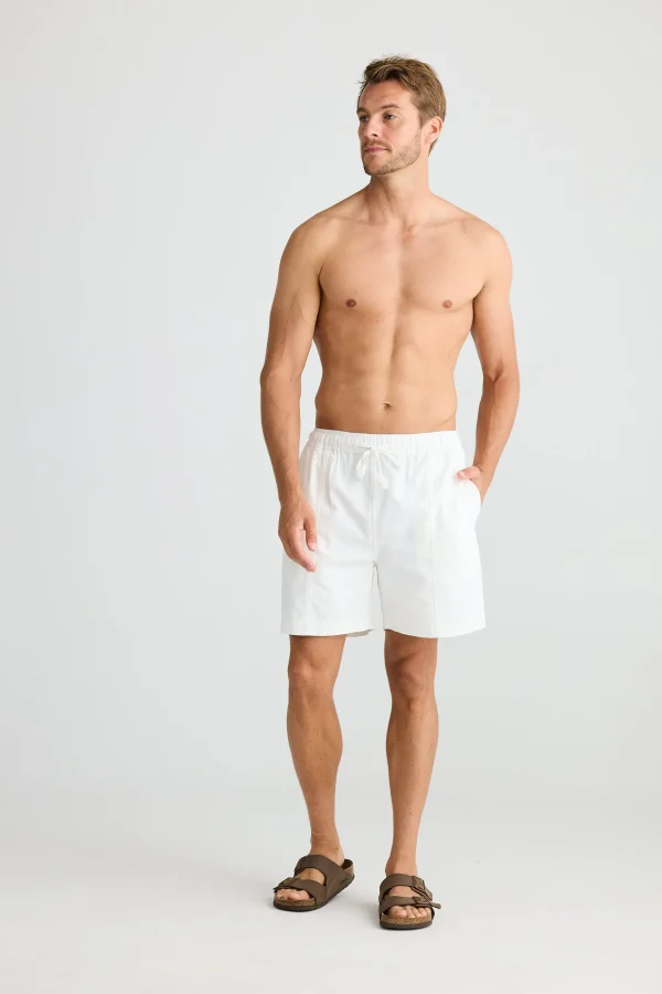 Shorts-FOSSICK COLORADO SHORTS CHALK
