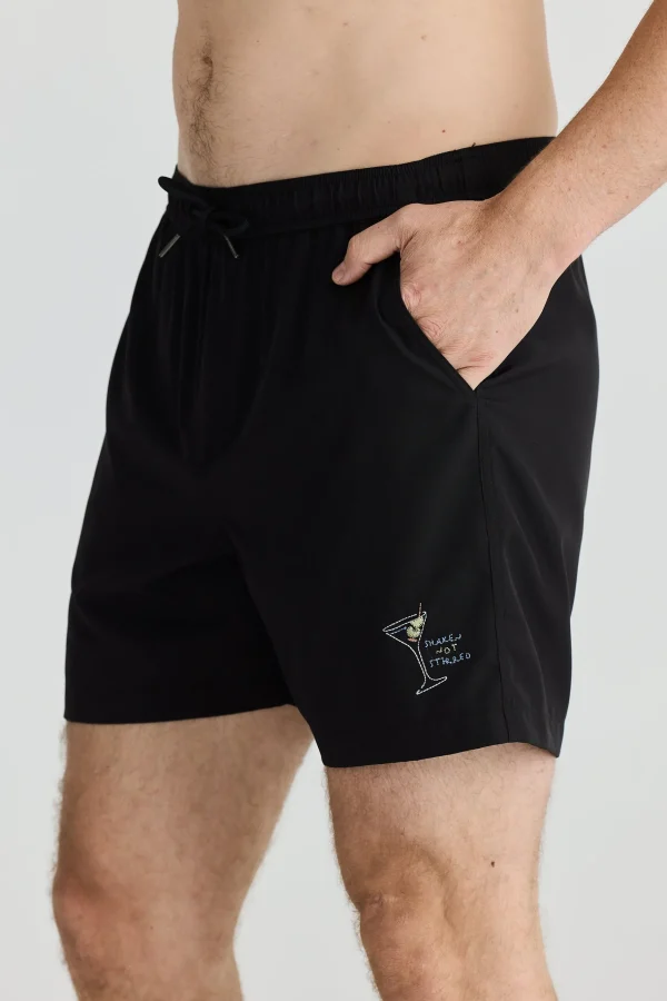 Shorts-FOSSICK DARTMOUTH BOARD SHORT SHAKEN NOT STIRRED