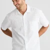 Shirts-FOSSICK STANFORD SHIRT WHITE