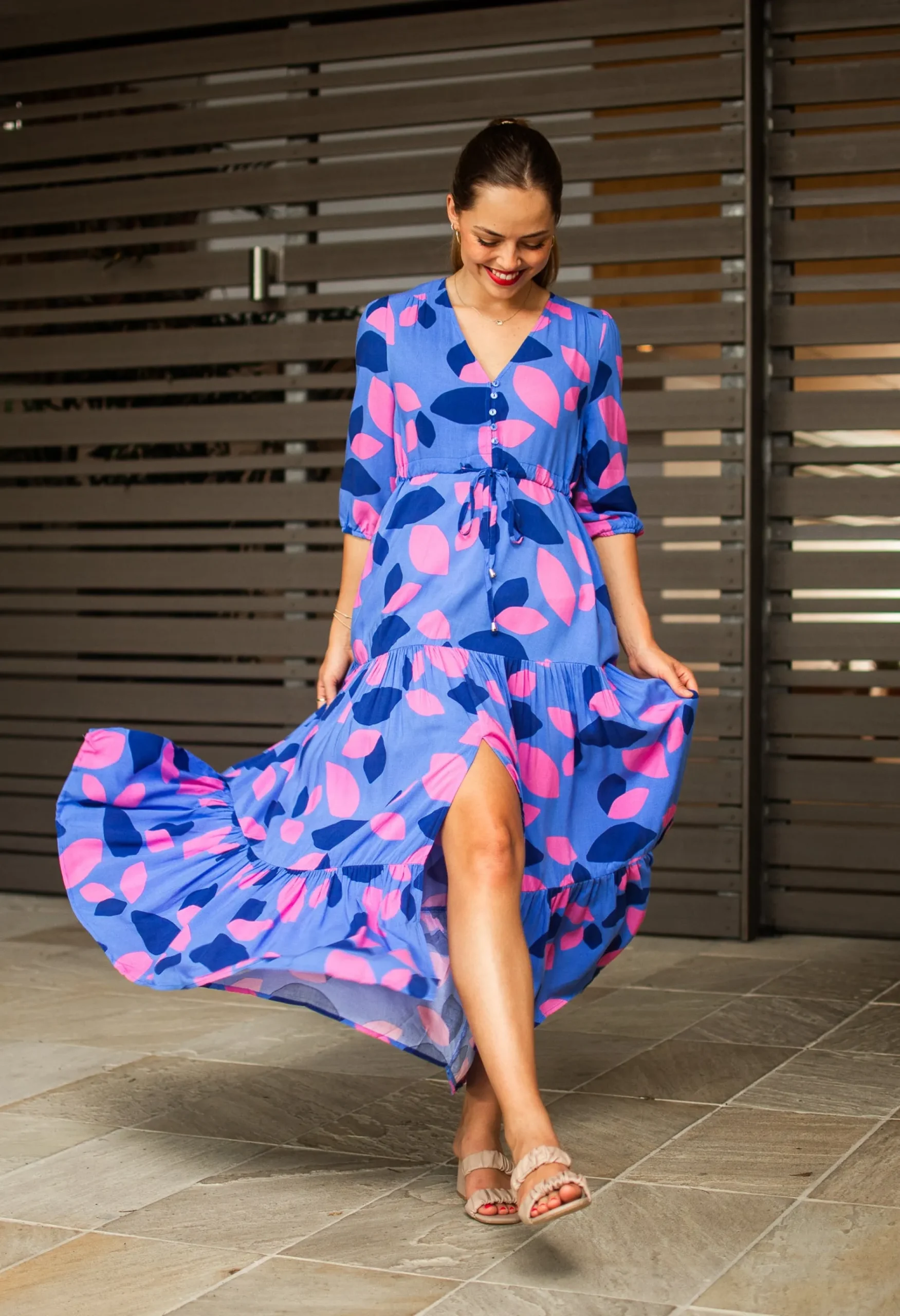 fria_jenna_maxi_dress_amo_0.webp Dresses-FRIA JENNA MAXI DRESS AMORA BLUE