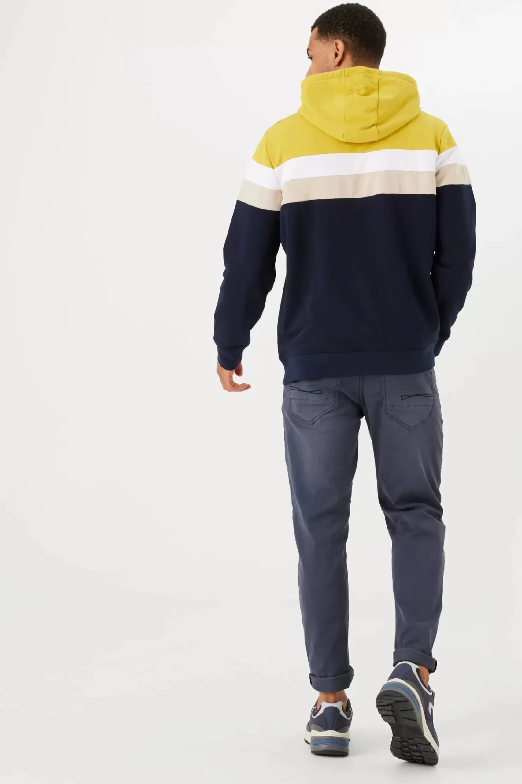 garcia_badge_logo_hoodie__2.webp Sweaters & Knitwear-GARCIA BADGE LOGO HOODIE NAVY