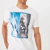Tees & Tanks-GARCIA BLOCK T-SHIRT WHITE