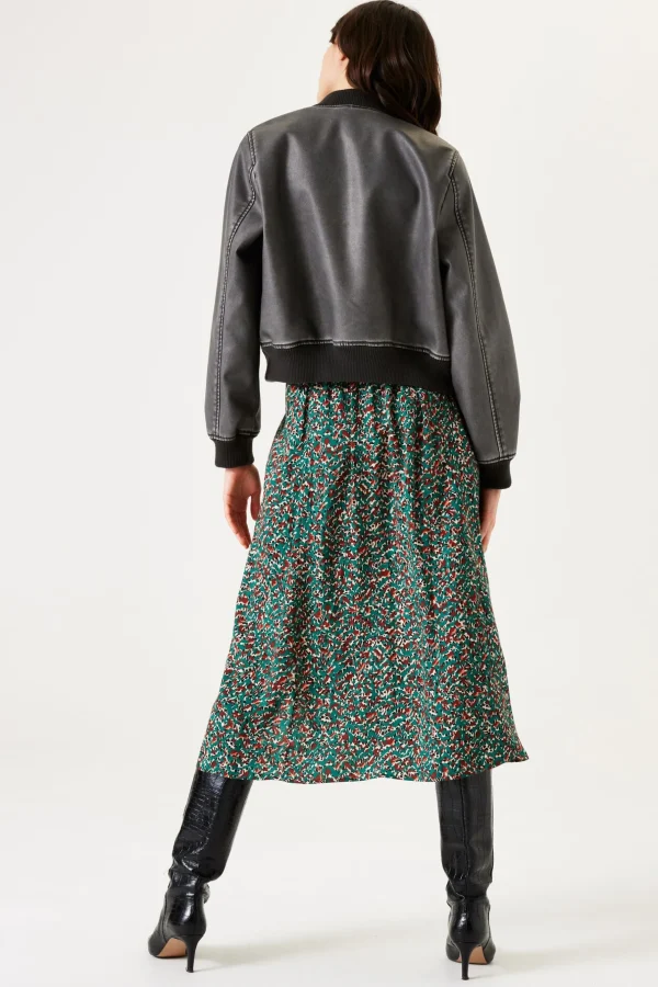 Shirts & Tops-GARCIA BOMBER JACKET WASHED BLACK