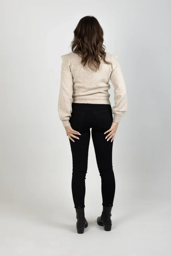 Sweaters & Knitwear-GARCIA CARMEN KNIT BEIGE